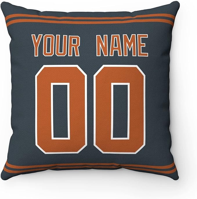ANTKING Texas Throw Pillow Custom Any Name and Number for Men Women Boy Gift - UT KICK ASS