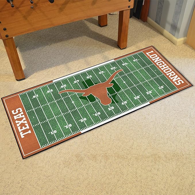 FANMATS NCAA Unisex - Child Football Field Runner - UT KICK ASS