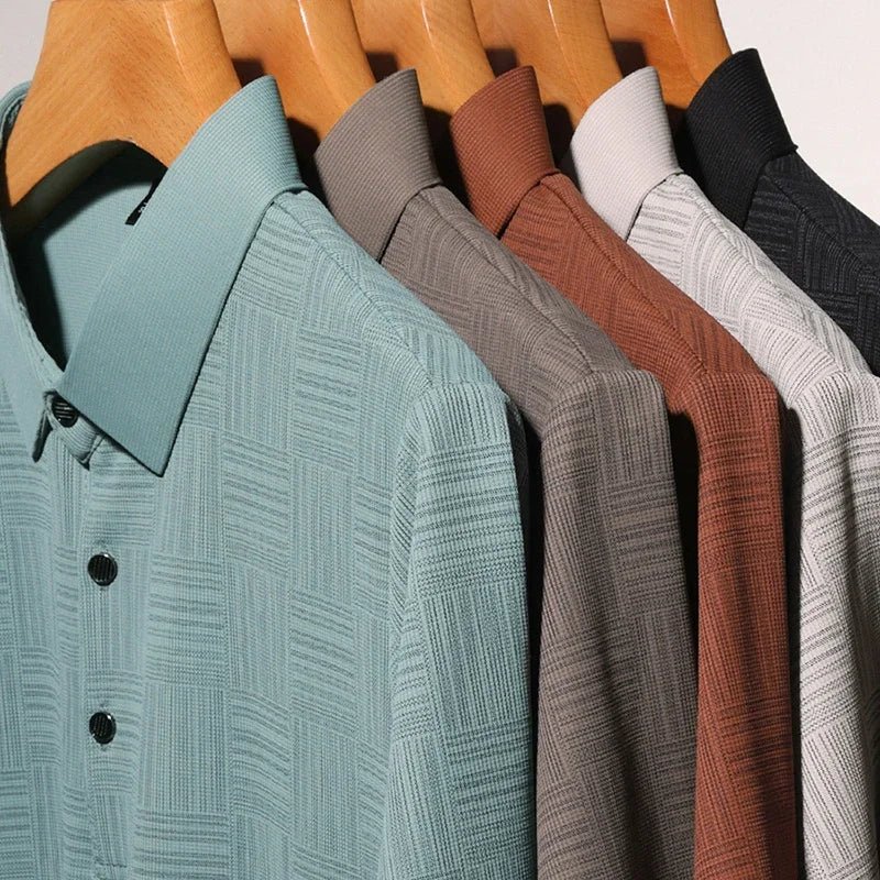 Men's New S - 4XL Printed Business Casual Short sleeved POLO Shirt Fashion Short sleeved Comfortable and Breathable Top - UT KICK ASSshirt14:365458;5:4183