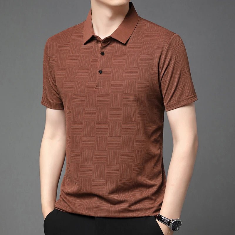Men's New S - 4XL Printed Business Casual Short sleeved POLO Shirt Fashion Short sleeved Comfortable and Breathable Top - UT KICK ASSshirt14:365458;5:4183