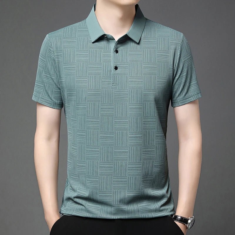 Men's New S - 4XL Printed Business Casual Short sleeved POLO Shirt Fashion Short sleeved Comfortable and Breathable Top - UT KICK ASSshirt14:365458;5:4183