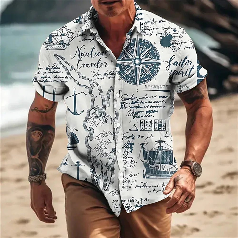 Men's Summer Shirts S - 5XL Short - sleeved, Hawaii Fashion Shirts Men's Short - sleeved Tops 3D Three - dimensional Printing Loose Breathable - UT KICK ASSshirt14:200002130#BSLXYG2407157;5:361386
