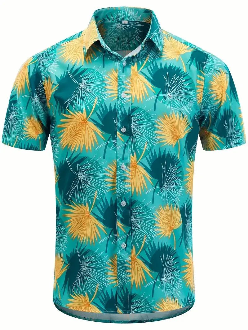 Men's Summer Shirts S - 5XL Short - sleeved, Hawaii Fashion Shirts Men's Short - sleeved Tops 3D Three - dimensional Printing Loose Breathable - UT KICK ASSshirt14:200001438#BSLXYG2407158;5:200000991