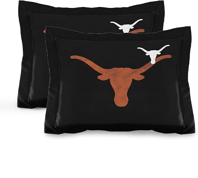 NORTHWEST NCAA Officially Licensed Texas Longhorns Comforter & Sham Set Full/Queen - UT KICK ASS