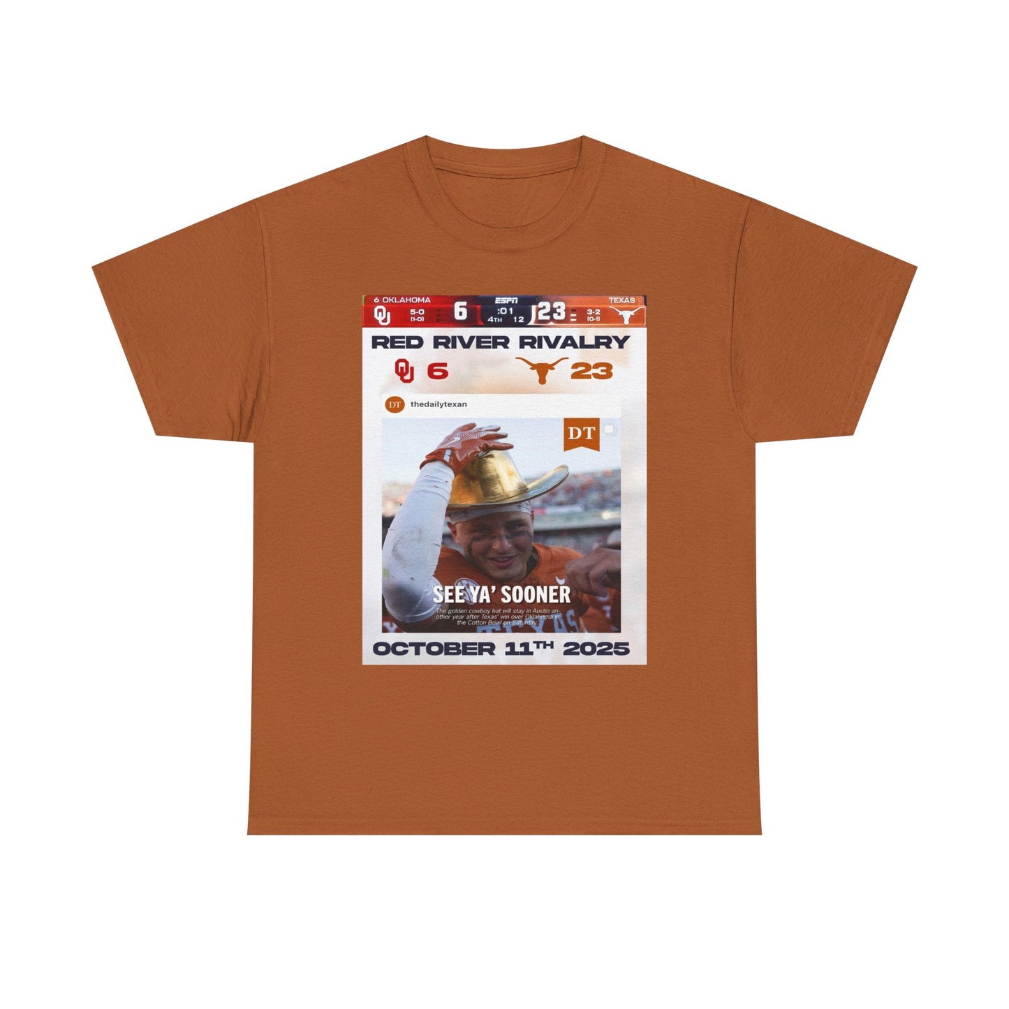 OU 25 Shoot Out SEC Orange - UT KICK ASST-Shirt27830008411198189731