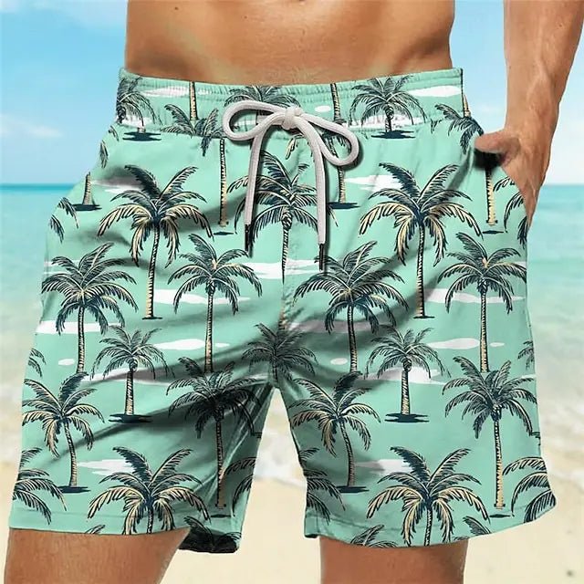 Palm Tree Tropical S - 5XL Men's Resort 3D Printed Board Shorts Swim Trunks Pocket Comfort Breathable Short Hawaiian Style Holiday Beach - UT KICK ASSswim suits14:771#DK2024XQ490;5:200000990
