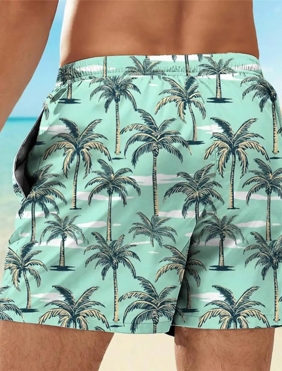 Palm Tree Tropical S - 5XL Men's Resort 3D Printed Board Shorts Swim Trunks Pocket Comfort Breathable Short Hawaiian Style Holiday Beach - UT KICK ASSswim suits14:771#DK2024XQ490;5:200000990