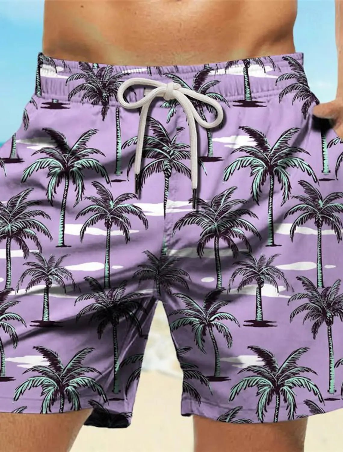 Palm Tree Tropical S - 5XL Men's Resort 3D Printed Board Shorts Swim Trunks Pocket Comfort Breathable Short Hawaiian Style Holiday Beach - UT KICK ASSswim suits14:1254#DK2024XQ493;5:200000990