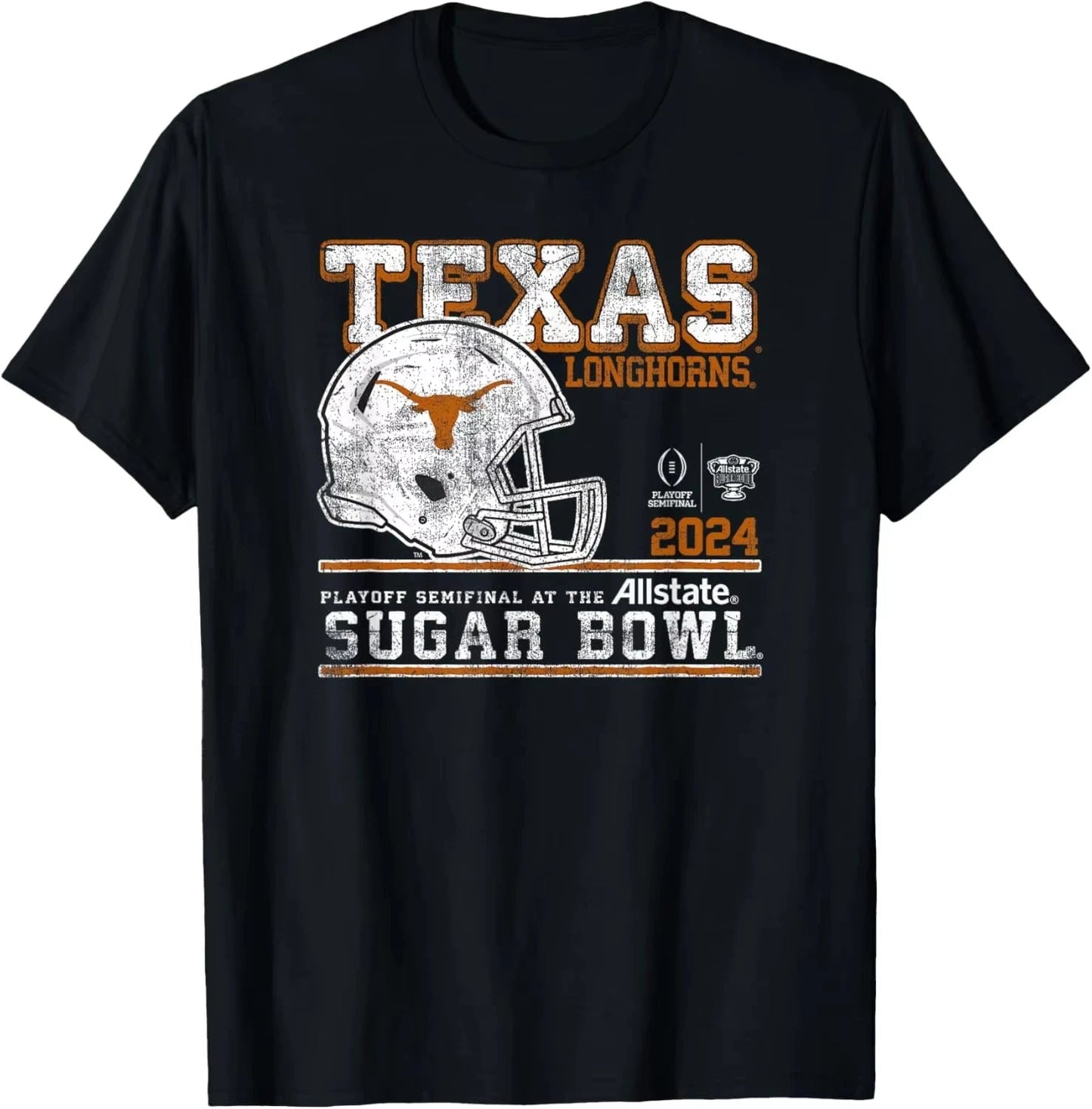 Sugar Bowl 2024 CFP SemiTexas Longhorns Football Retro T-Shirt - UT KICK ASStshirt14:193;200007763:201336100;5:361385