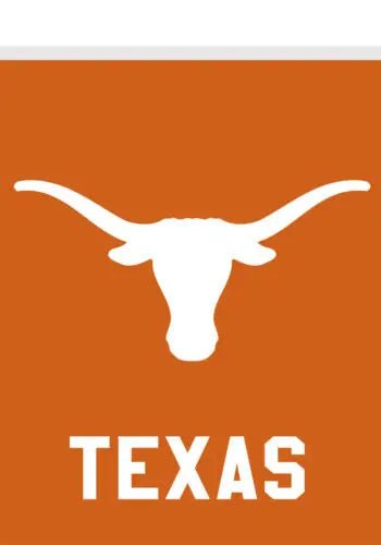 Texas Longhorns House Flag Licensed ; Briarwood Lane - UT KICK ASSflag5:4#12x18 inch