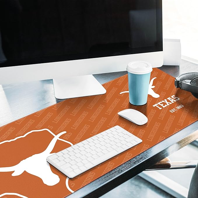 YouTheFan NCAA Texas Longhorns Logo Series Desk Pad SMU - UT KICK ASSMouse pad