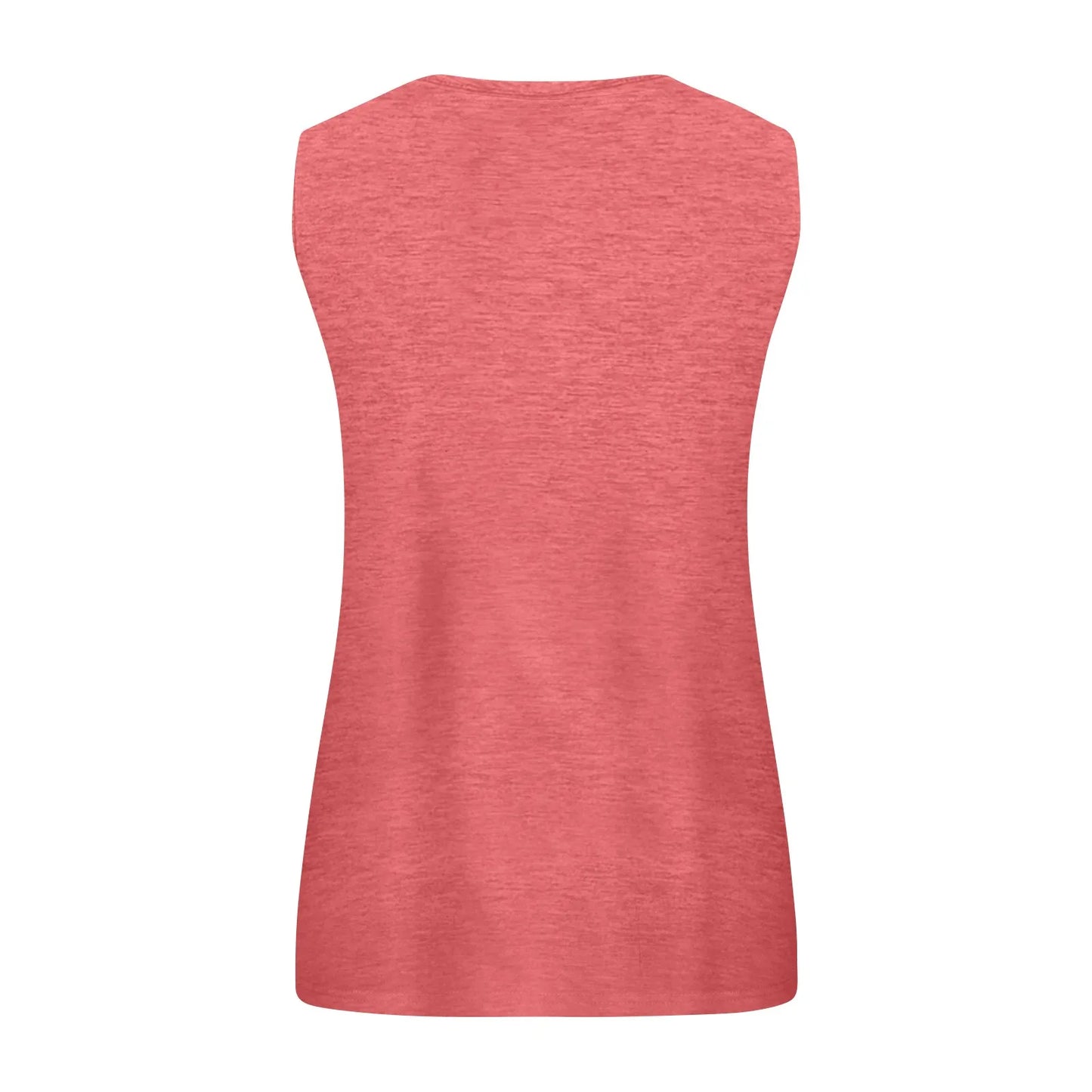 Women Summer Plus Size L-5XL Sleeveless Casual Solid Color O-Neck T-Shirt Tops Blouse Traf 2024 Mujer Sleeveless T-Shirt Ropa De Mujer