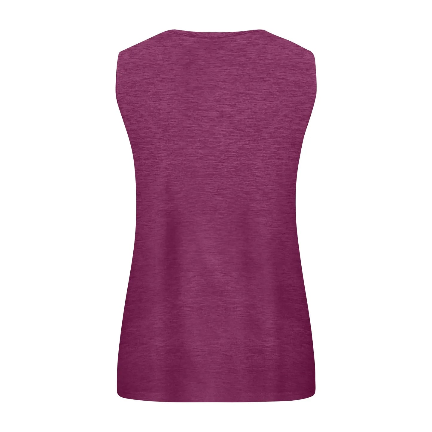 Women Summer Plus Size L-5XL Sleeveless Casual Solid Color O-Neck T-Shirt Tops Blouse Traf 2024 Mujer Sleeveless T-Shirt Ropa De Mujer