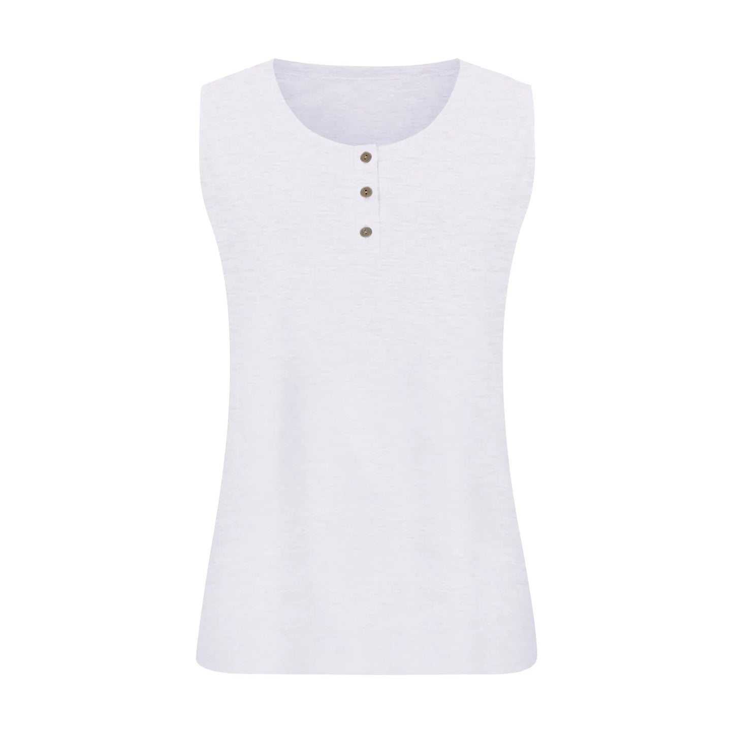 Women Summer Plus Size L-5XL Sleeveless Casual Solid Color O-Neck T-Shirt Tops Blouse Traf 2024 Mujer Sleeveless T-Shirt Ropa De Mujer