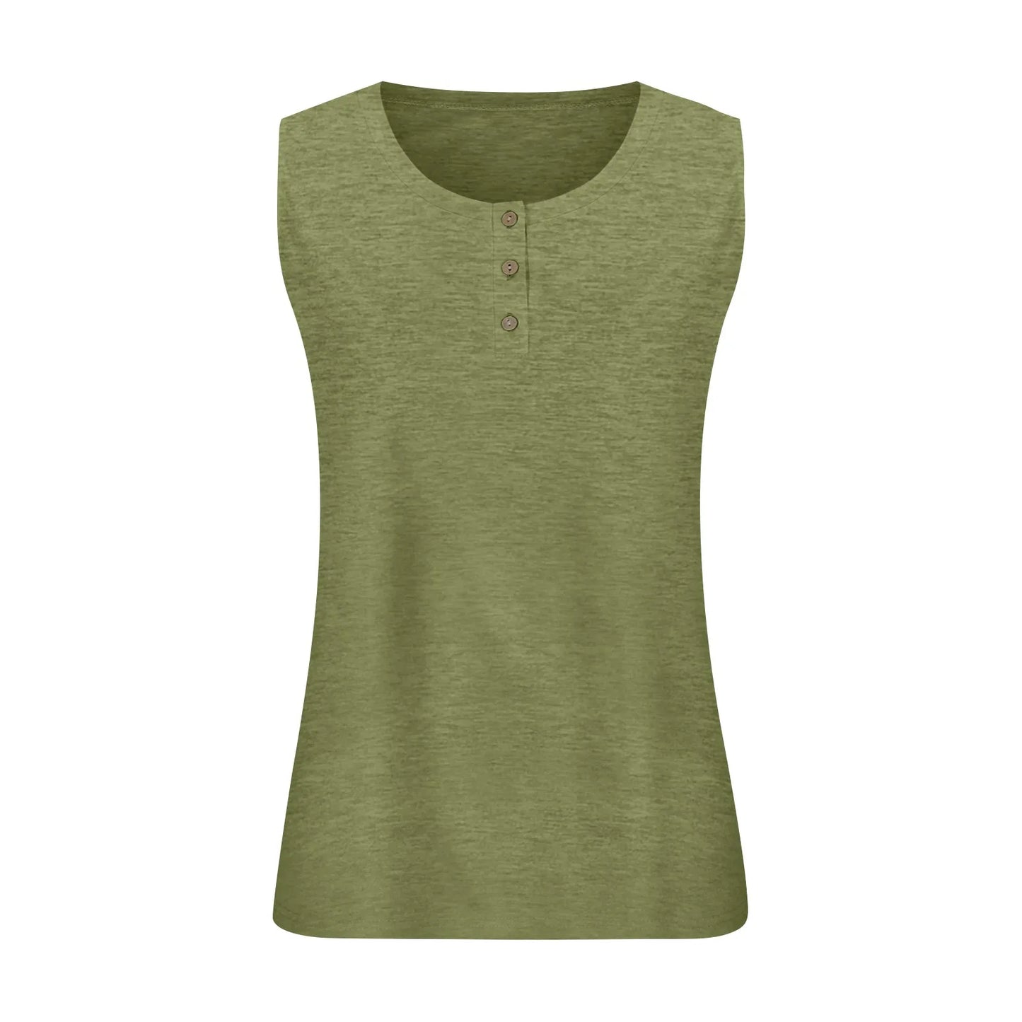 Women Summer Plus Size L-5XL Sleeveless Casual Solid Color O-Neck T-Shirt Tops Blouse Traf 2024 Mujer Sleeveless T-Shirt Ropa De Mujer