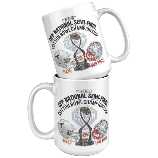 CFP COTTON BOWL MUG - UT KICK ASSFront/Back15ozwhite