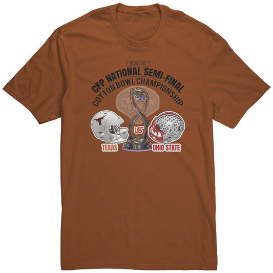 CFP COTTON BOWL SEC POWER ORANGE - UT KICK ASSApparelDT5000 - BO - S