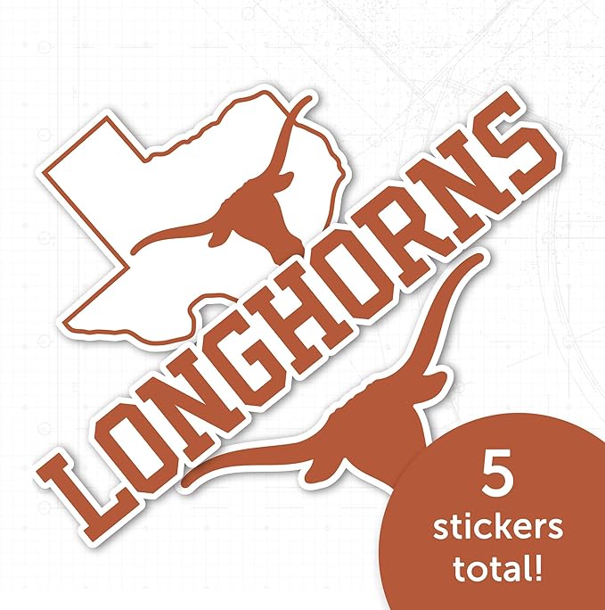 Desert Cactus University of Texas Sticker Longhorns UT Austin Vinyl Decals Laptop Water Bottle Car Scrapbook T5 (Type 5 - 1) - UT KICK ASSDesert-Cactus-Univer-7385068503086