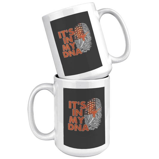 DNA Longhorns MUG - UT KICK ASSFront/Back15ozwhite