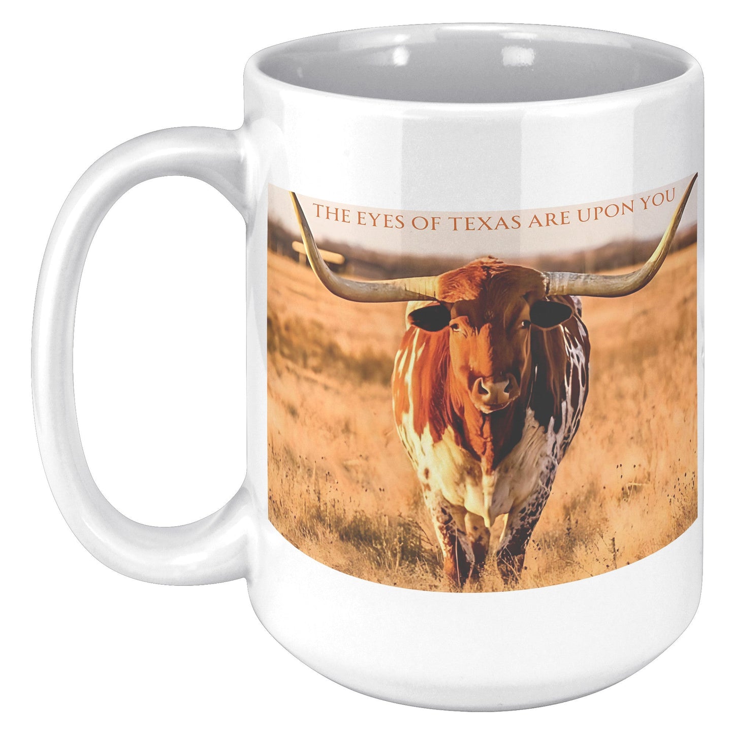 EYES OF TEXAS MUG - UT KICK ASSFront/Back15ozwhite