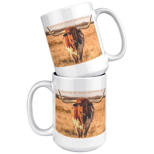 EYES OF TEXAS MUG - UT KICK ASSFront/Back15ozwhite