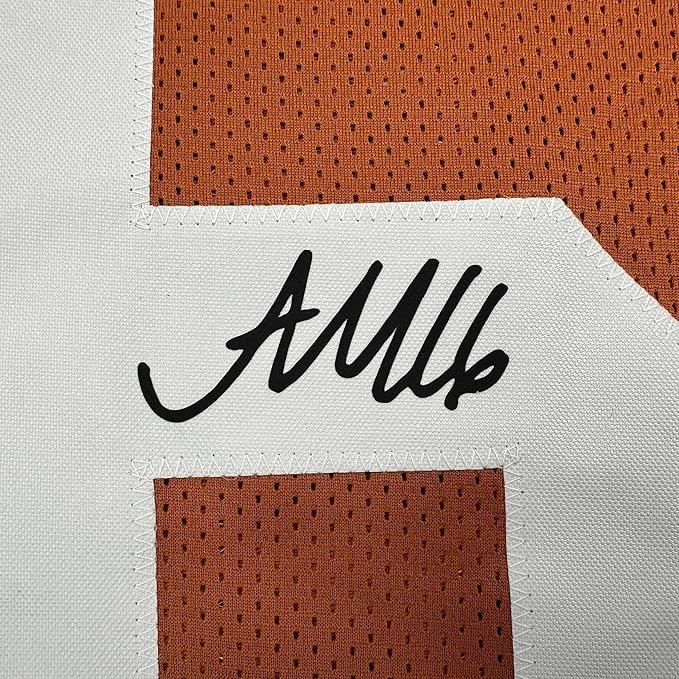 Facsimile Autographed Arch Manning Texas Orange Reprint Laser Auto College Football Jersey Size Men's XL - UT KICK ASSFacsimile-Autographe-7384647335982
