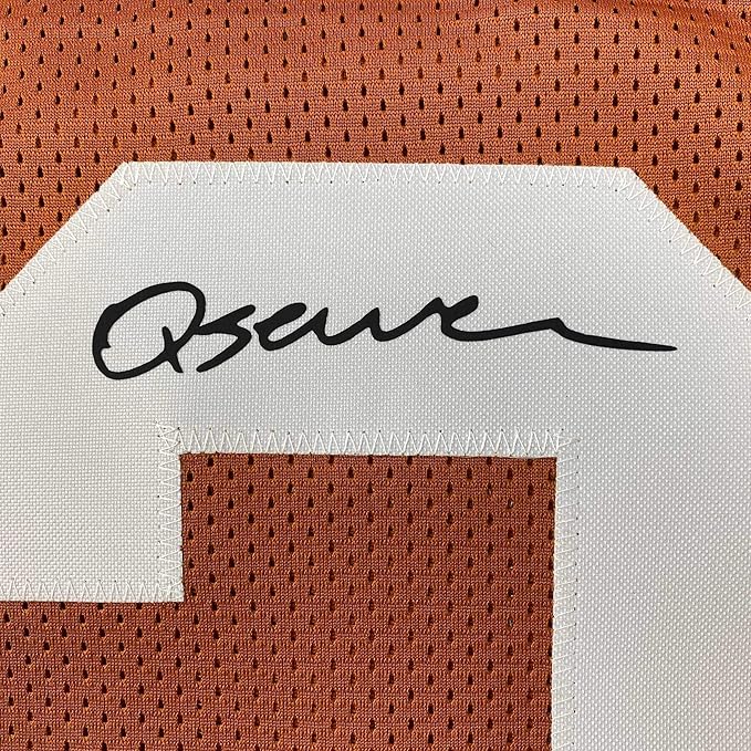 Facsimile Autographed Quinn Ewers Texas Orange Reprint Laser Auto College Football Jersey Size Men's XL - UT KICK ASSFacsimile-Autographe-7384688885806