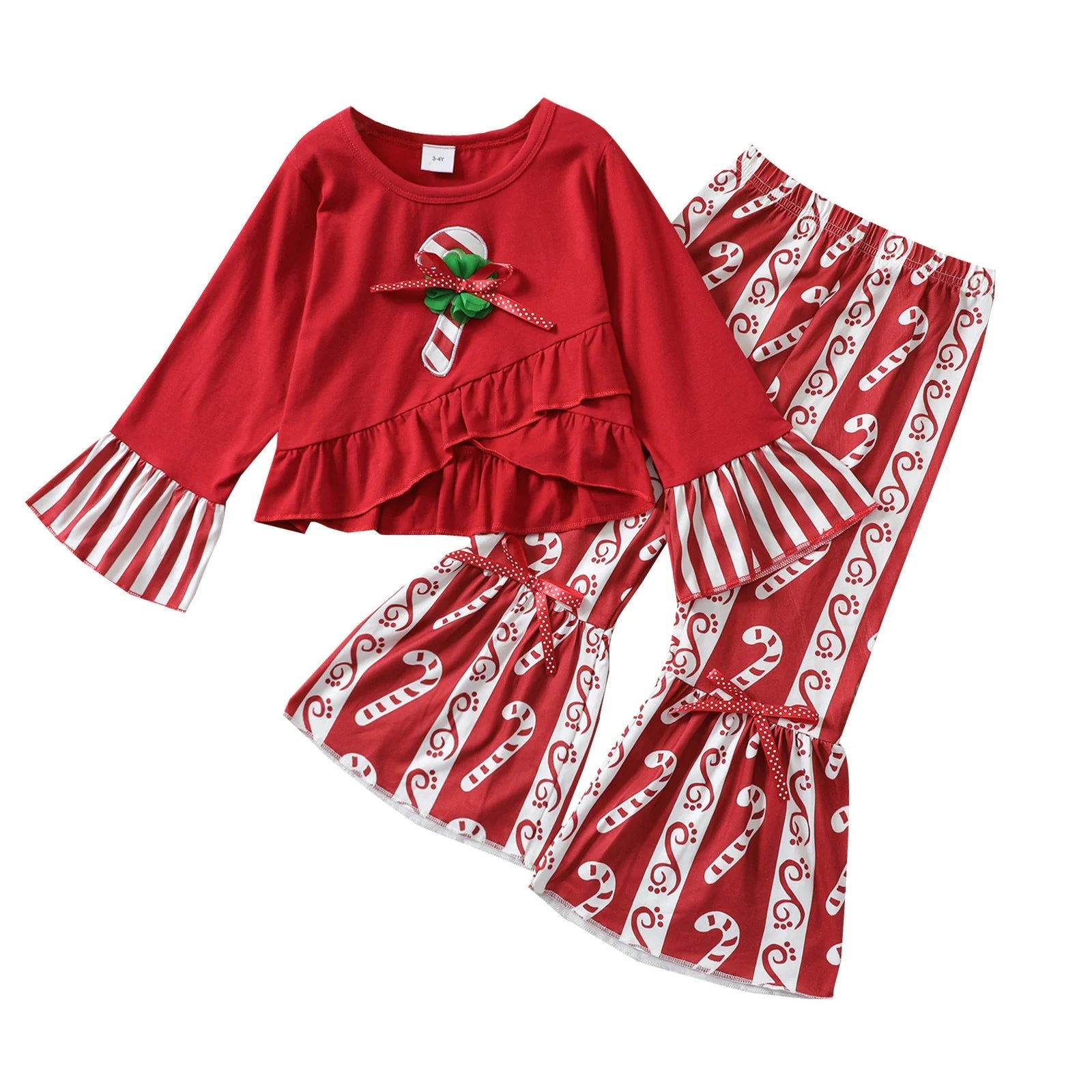Girls Boutique Longhorns University Texas Outfits Short Sleeve Bell Bottoms Pants Sets - UT KICK ASSApparel14:771#as picture;200000463:200004199#14 - 16T;200007763:201441035