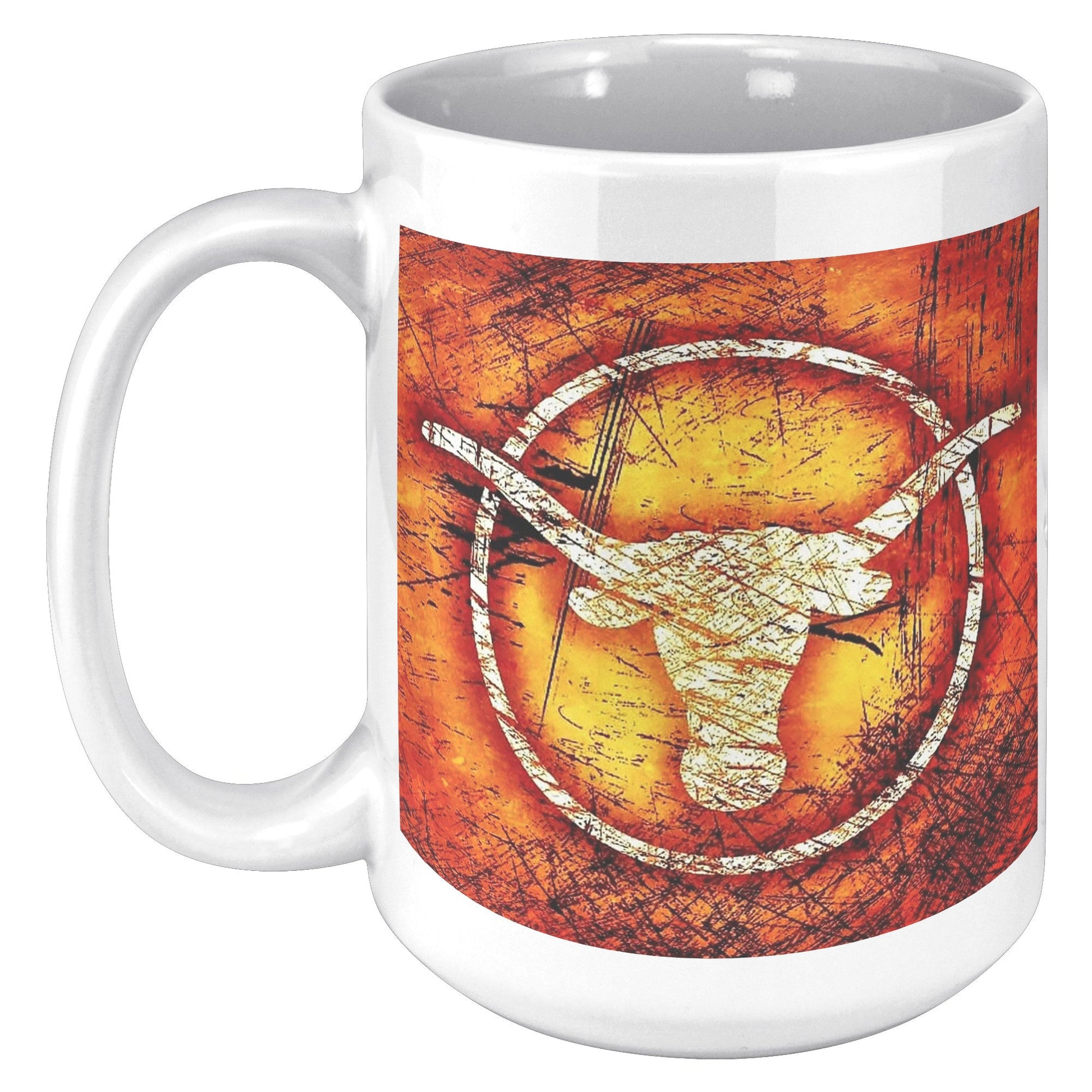 Horns Force MUG - UT KICK ASSFront/Back15ozwhite