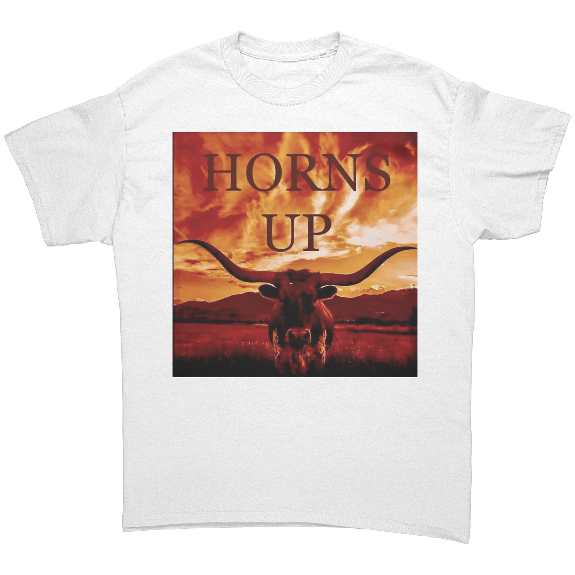 Horns Up Sky Shirt - UT KICK ASSApparel8614