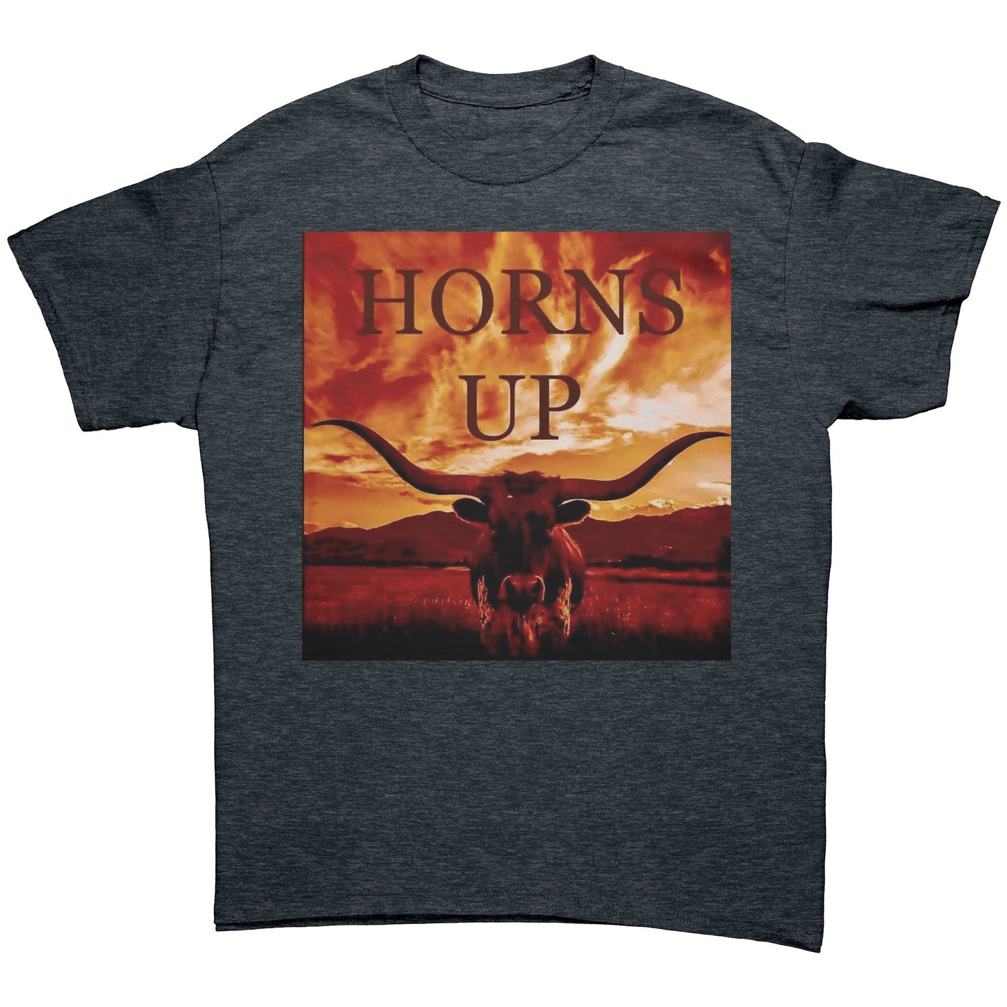 Horns Up Sky Shirt - UT KICK ASSApparel8678