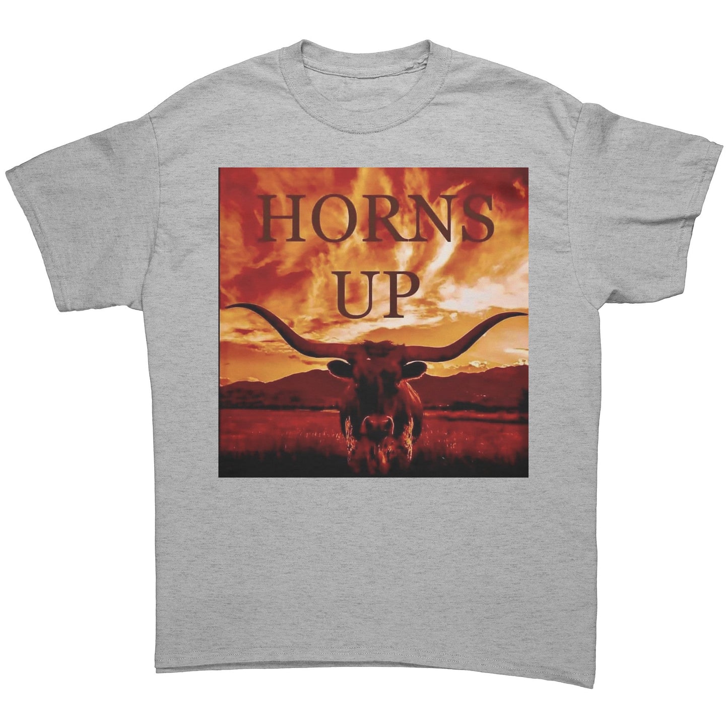 Horns Up Sky Shirt - UT KICK ASSApparel9118