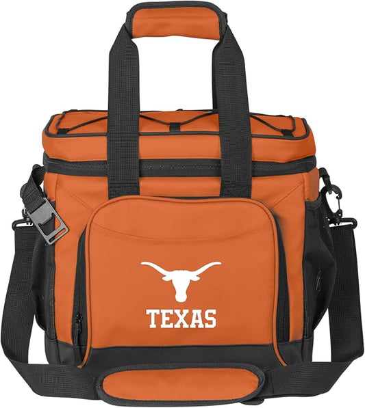 Longhorn NCAA Flex -Can Cooler - Heat-Sealed Leak-Proof Lining, Stays Cold for Hours, Adjustable Shoulder Strap- Great for Tailgates & Picnics - UT KICK ASSLonghorn-NCAA-Flex---7650984329262