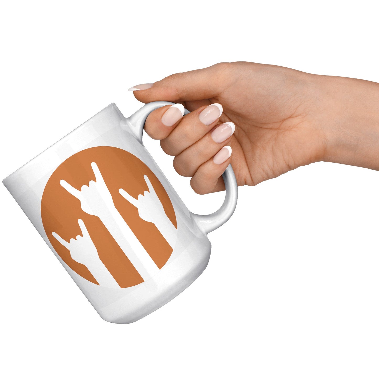 Longhorns Bleed Orange MUG - UT KICK ASSFront/Back15ozwhite