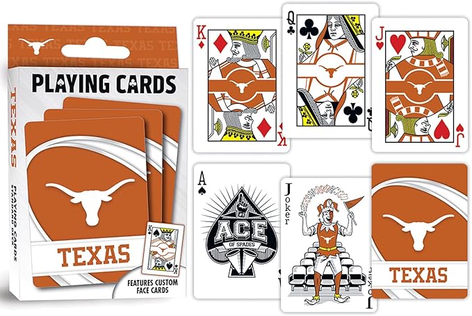 Masterpieces NCAA Unisex Playing Cards - UT KICK ASSMasterpieces-NCAA-Un-7384761368622