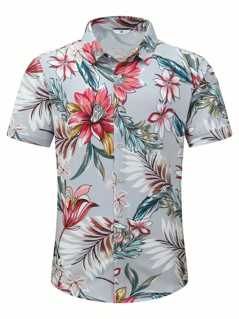Men's Summer Shirts S - 5XL Short - sleeved, Hawaii Fashion Shirts Men's Short - sleeved Tops 3D Three - dimensional Printing Loose Breathable - UT KICK ASSshirt14:771#BSLXYG240714X;5:361386