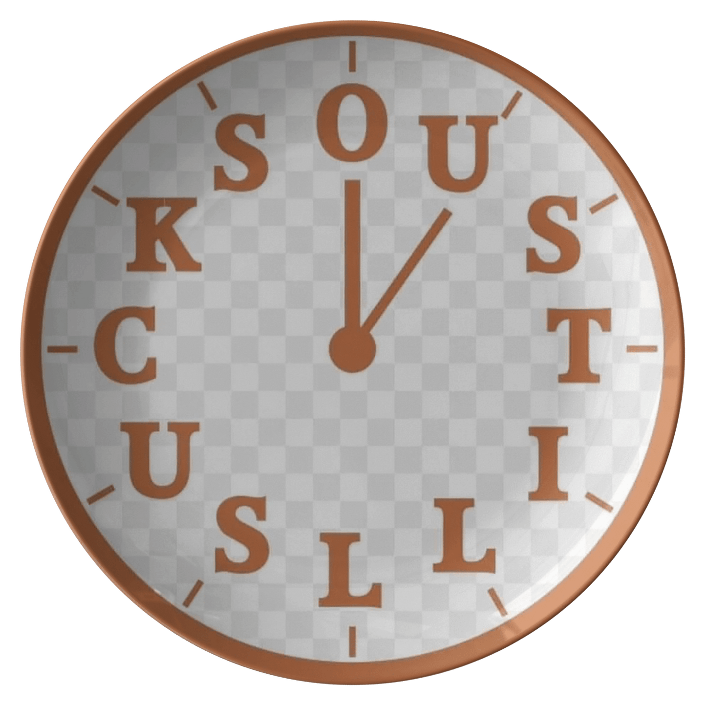 OU Still Sucks Plate - UT KICK ASSKitchenware9820SINGLE