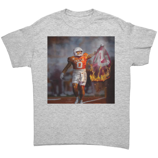 OU Torch Flag Shirt - UT KICK ASSApparel8606