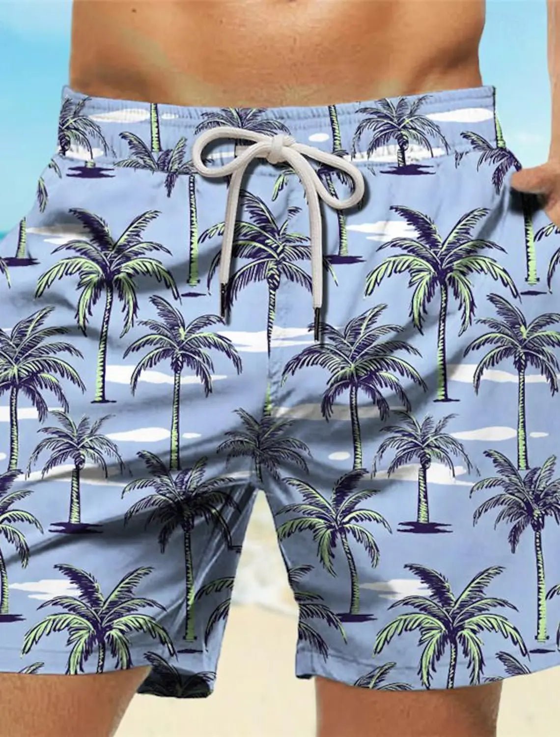 Palm Tree Tropical S - 5XL Men's Resort 3D Printed Board Shorts Swim Trunks Pocket Comfort Breathable Short Hawaiian Style Holiday Beach - UT KICK ASSswim suits14:193#DK2024XQ491;5:200000990
