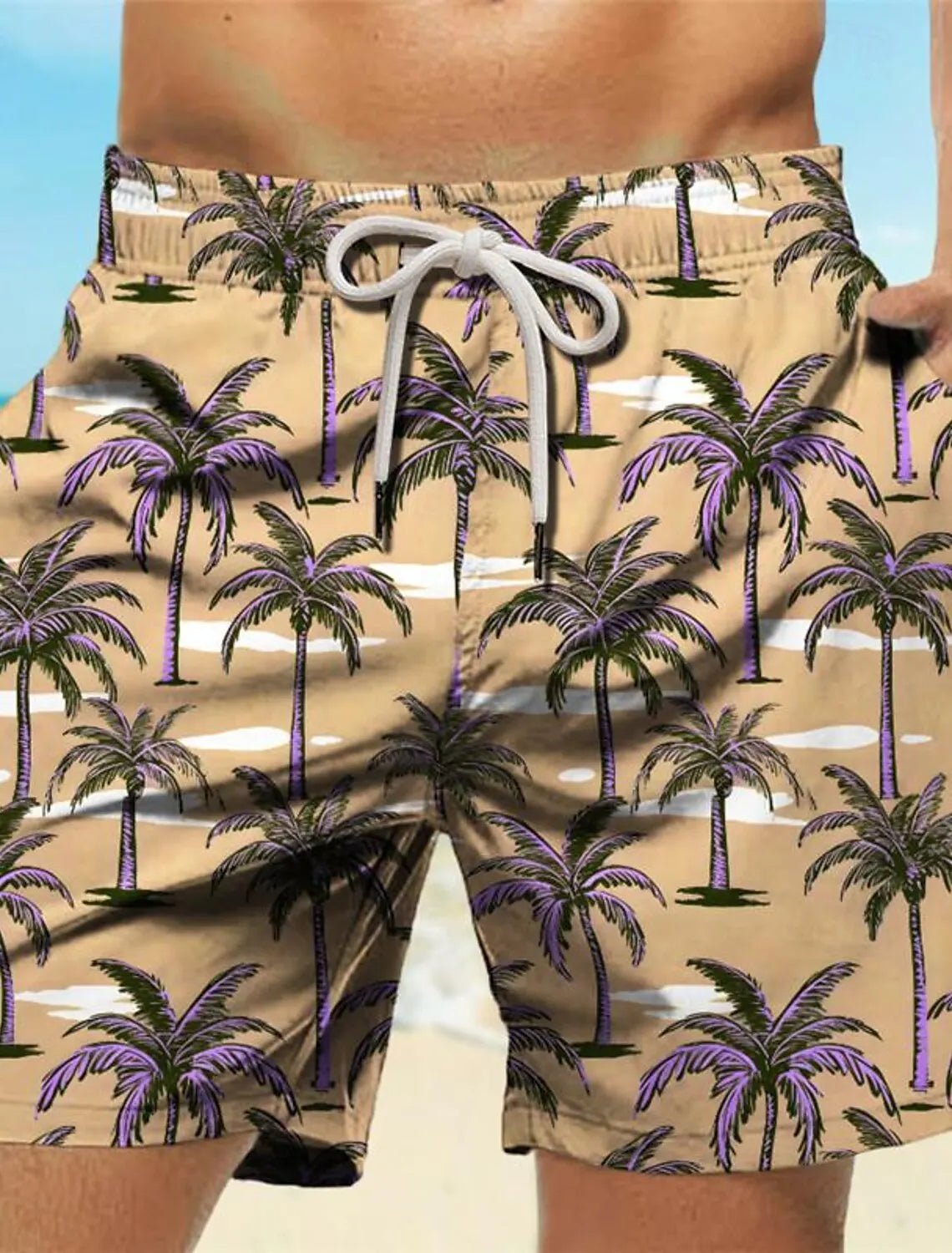 Palm Tree Tropical S - 5XL Men's Resort 3D Printed Board Shorts Swim Trunks Pocket Comfort Breathable Short Hawaiian Style Holiday Beach - UT KICK ASSswim suits14:173#DK2024XQ492;5:200000990