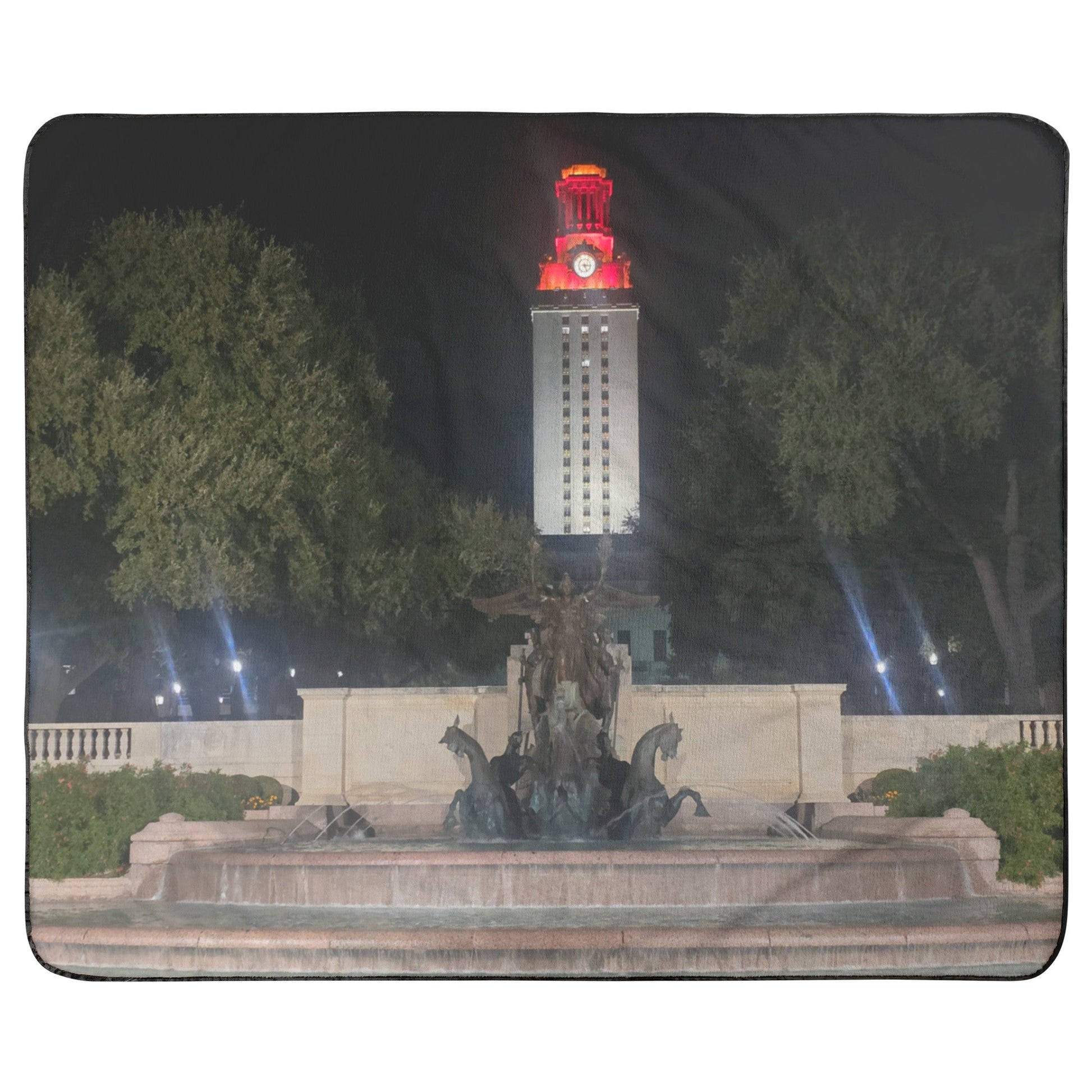 Tower Fountain Stadium Blanket 51x61 - UT KICK ASSBlankets1521