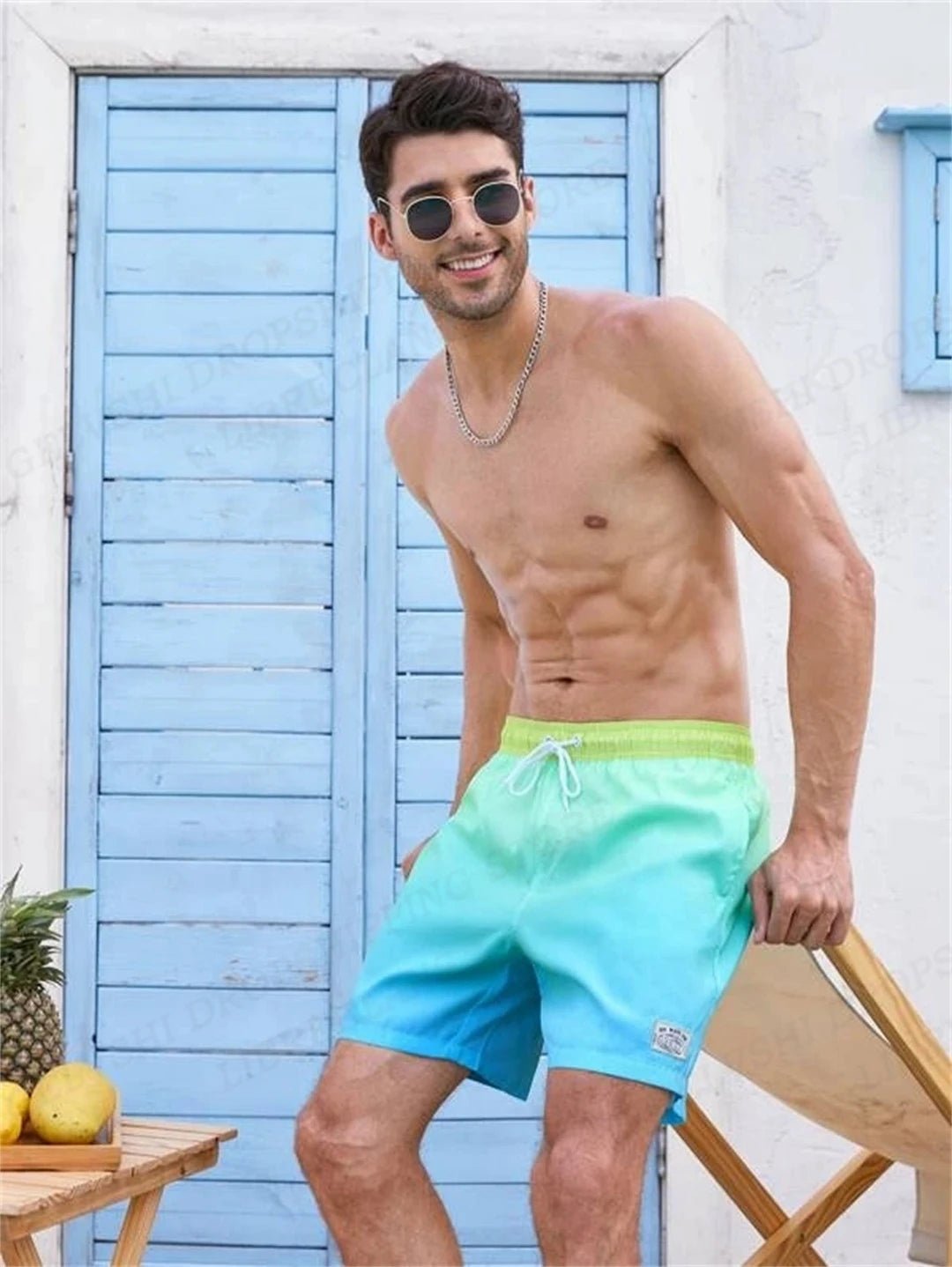 Tropical Fruits 3d Print 2XS - 7XL Summer Men's Shorts Quick Dry Swimming Shorts Oversized Casual Beach Pants Fashion Trend Men Clothing - UT KICK ASSSwim14:175#SPF5C230911V;5:200000990